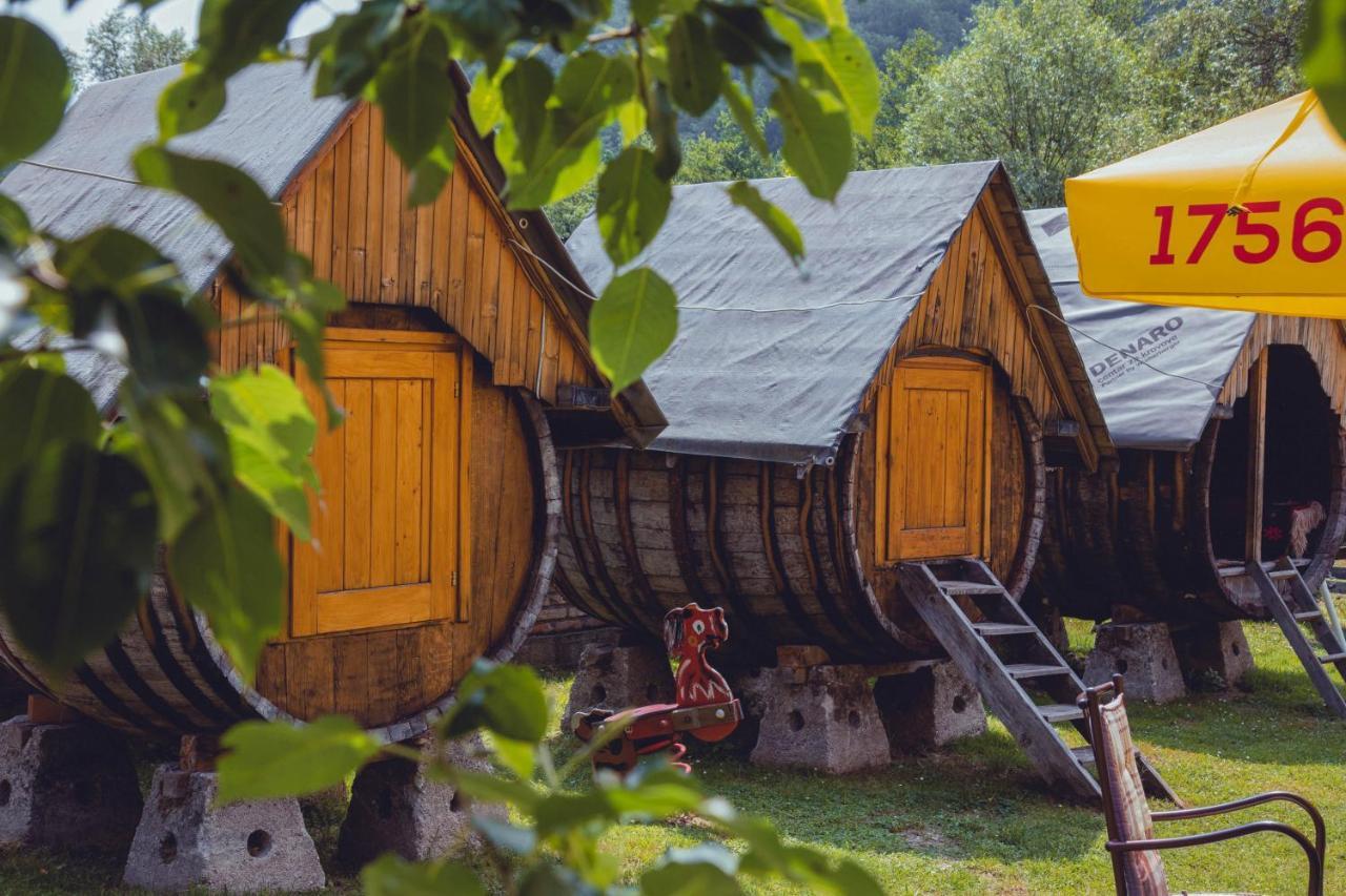 Отель Rafting Kamp Dvije Vrbe Фоча Экстерьер фото