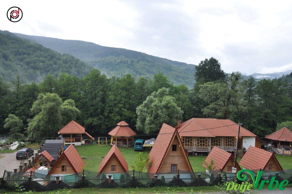 Отель Rafting Kamp Dvije Vrbe Фоча Экстерьер фото